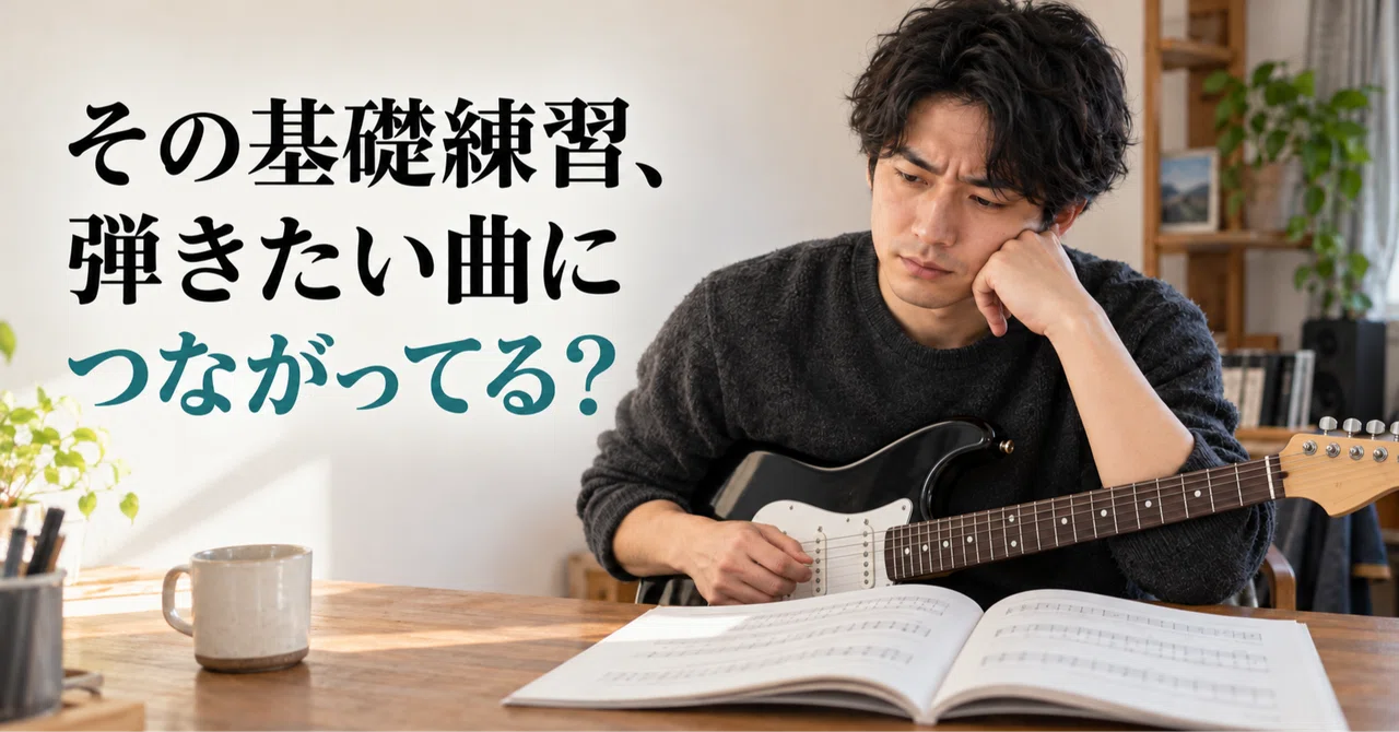 I Got Sick of Guitar Again Because of 'Starting with Basic Exercises'｜と ...