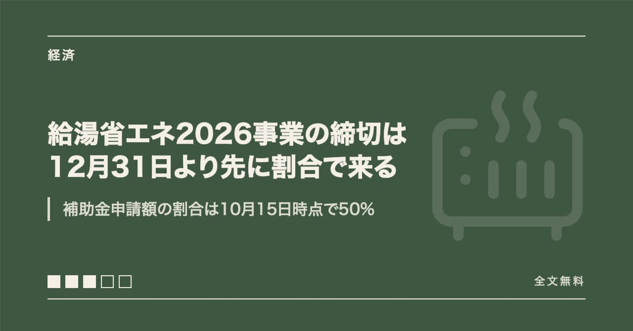 The deadline for the 2026 Water Heater Energy Conservation Project will ...