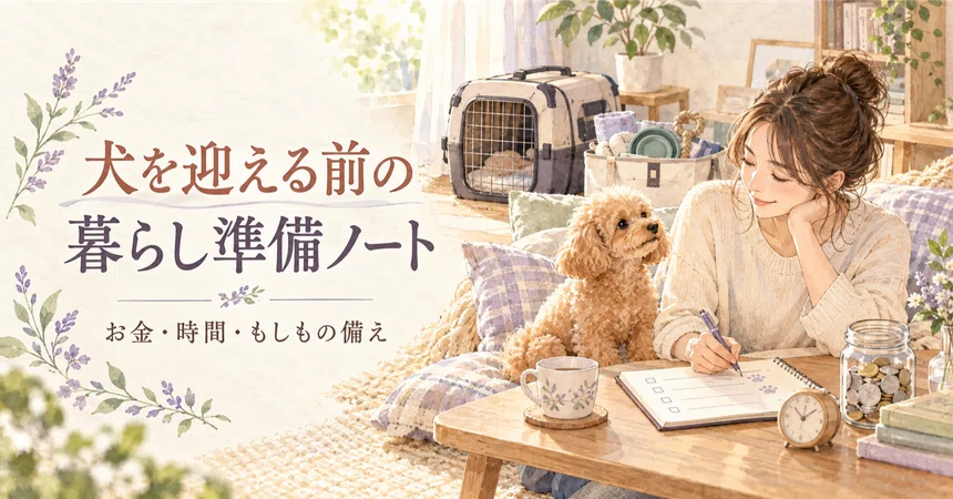 A 'Life Preparation Notebook' Before Welcoming a Dog: Turning Money ...