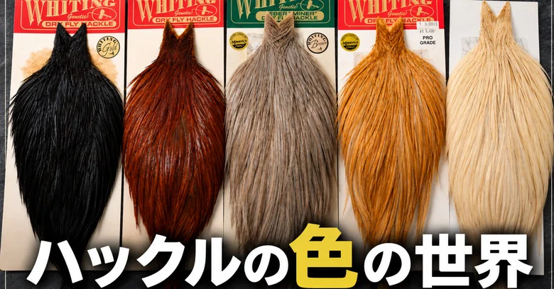 Knowing Hackle Colors: Basic Colors and Their Characteristics｜🐟️フライ ...
