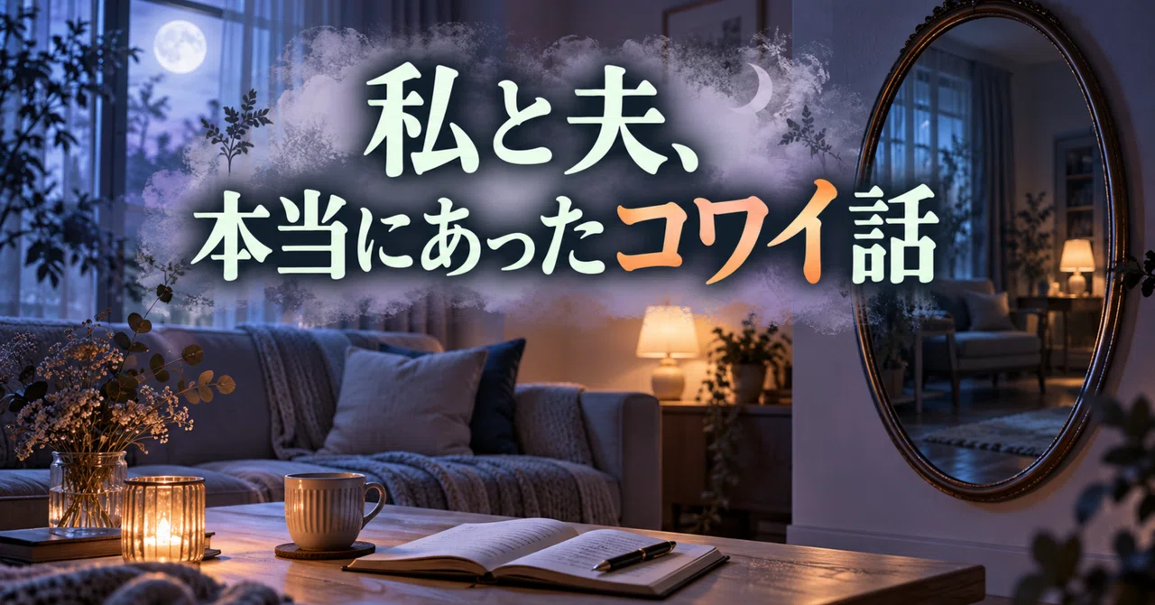A True Scary Story About My Husband and Me｜森門あゆみ｜暮らしと心を整える「整理収脳®」