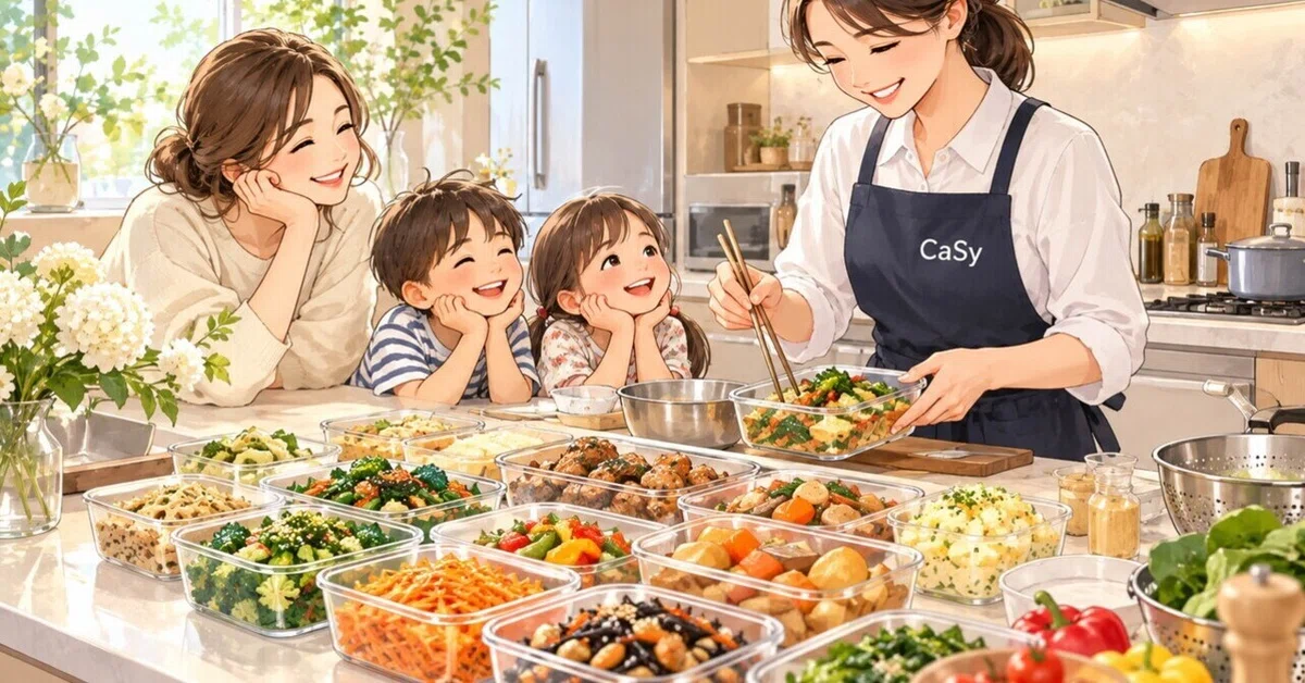 [CaSy Experience] 13 dishes completed in 3 hours of cooking service ...