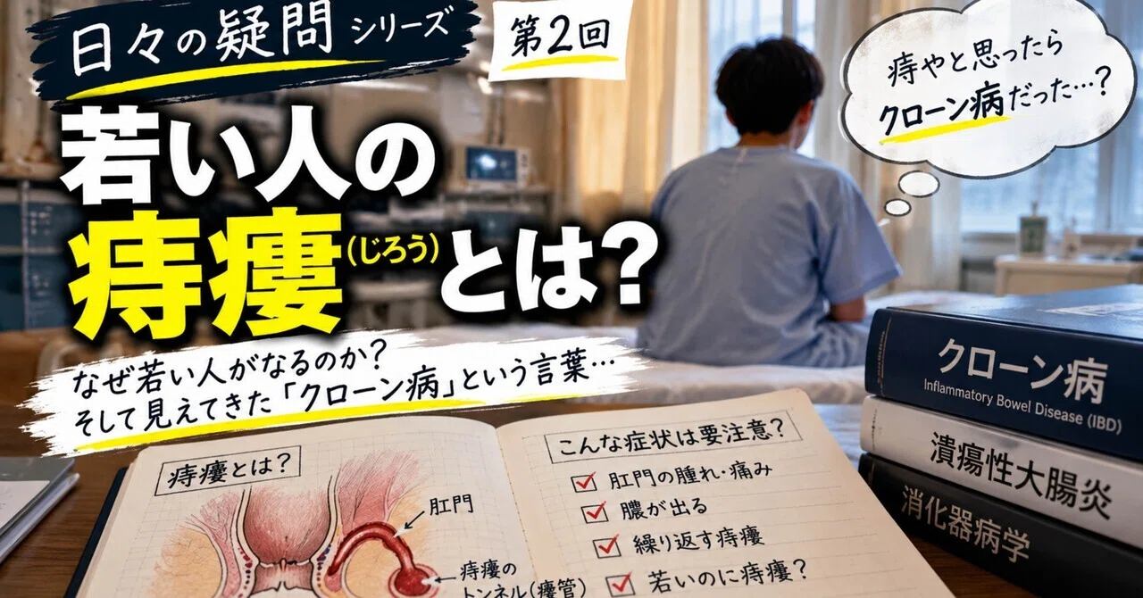 Episode 2: Daily Questions - About Anal Fistulas in Young People｜肉神ま〜じー