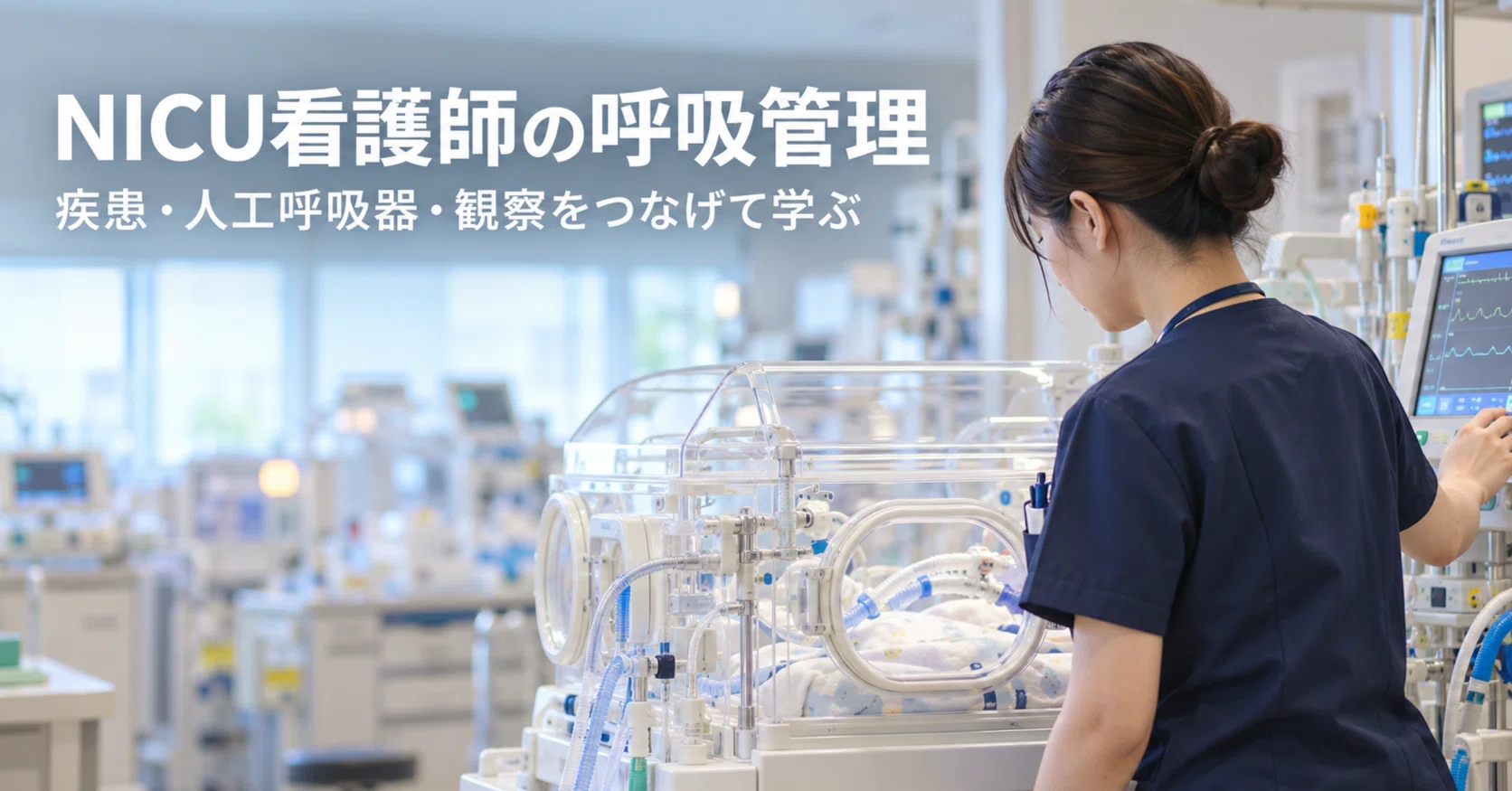 NICU看護師の呼吸管理に役立つ本3選｜疾患・人工呼吸器・観察をつなげ