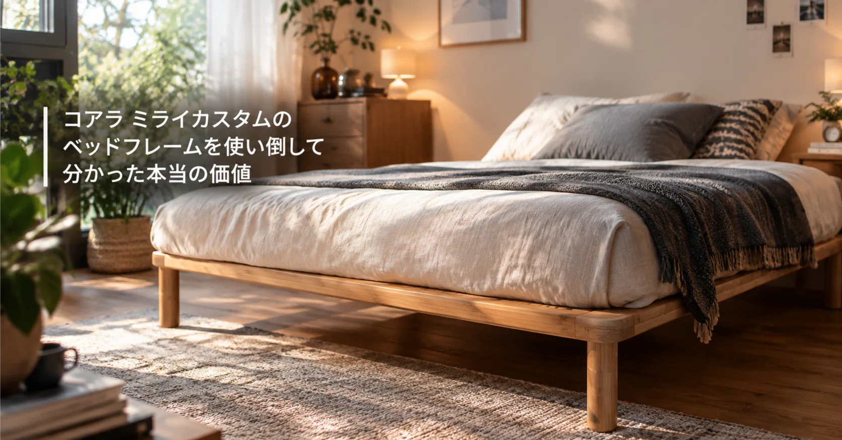 コアラ ミライカスタムのベッドフレームを使い倒して分かった本当の
