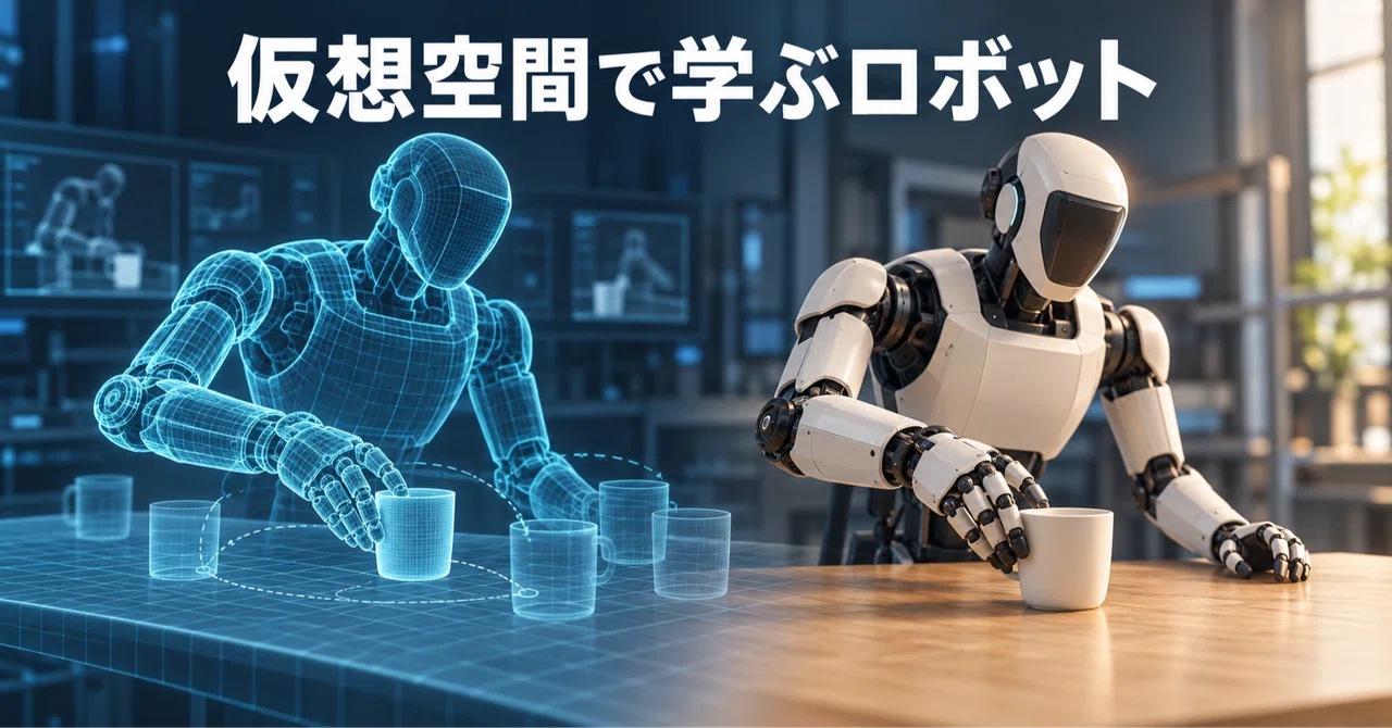 The training ground for robots is expanding inside computers｜由比敬介