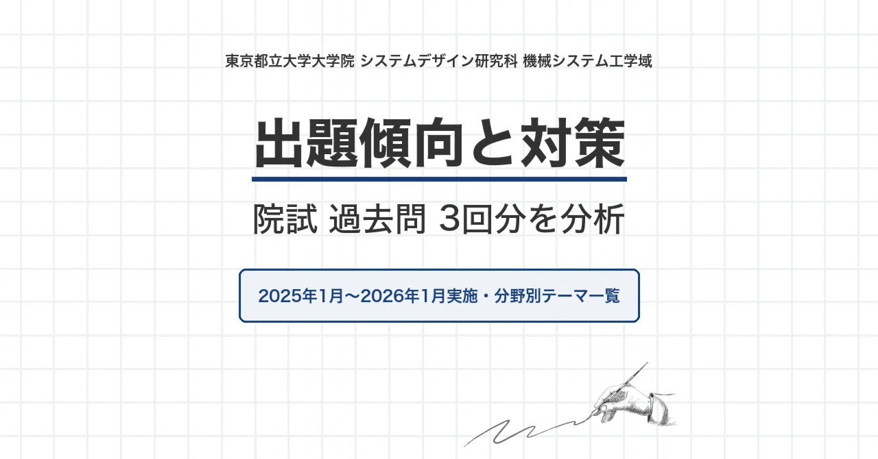 Tokyo Metropolitan University Graduate School Entrance Exam: Trends and ...