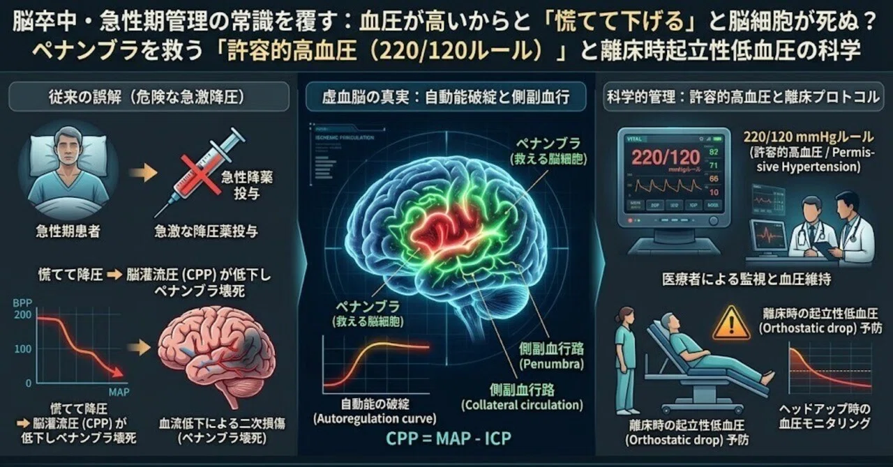 Overturning Common Sense in Stroke and Acute Care: Does 'Hasty Lowering ...