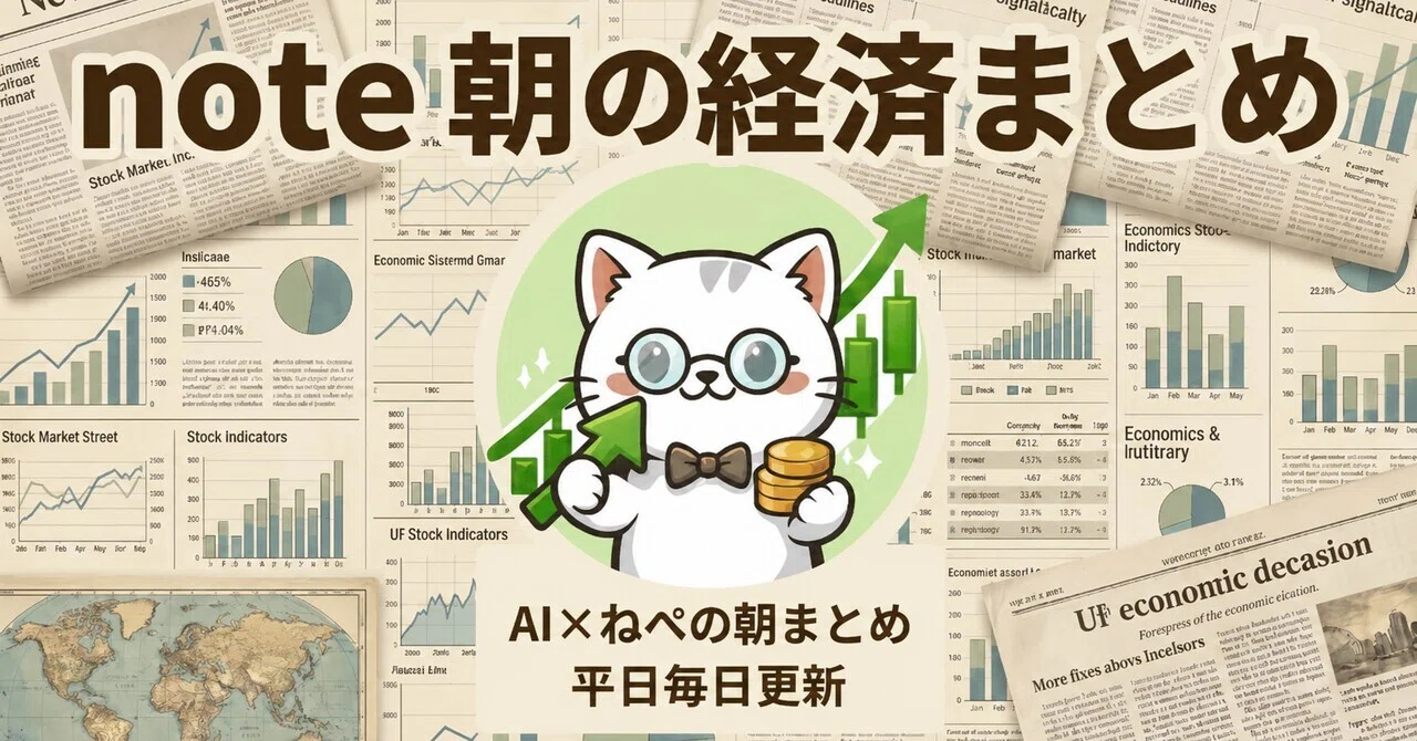 【AI x Nepe News】10/16 Morning Economic Summary | Today's Key Themes & 3 ...