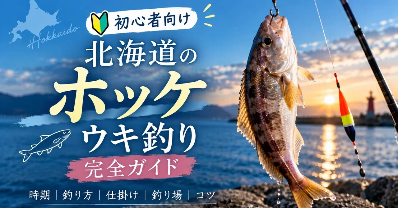 Complete Guide to Hokke Float Fishing in Hokkaido | Explaining Rigs ...