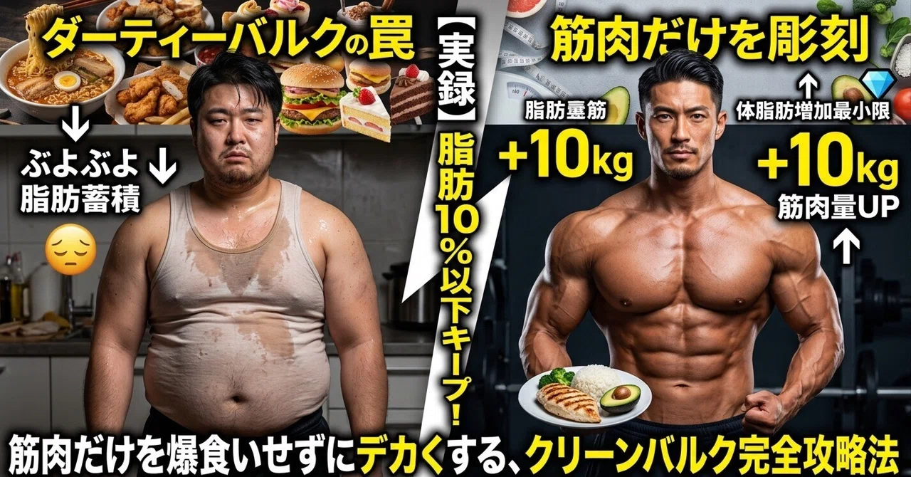 🥩🔥【The Fatal Misconception of Men Who Only Gain Fat During a Bulk ...