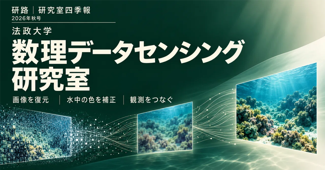 Deciding on a Graduate School Lab: Hosei University | Mathematical Data ...