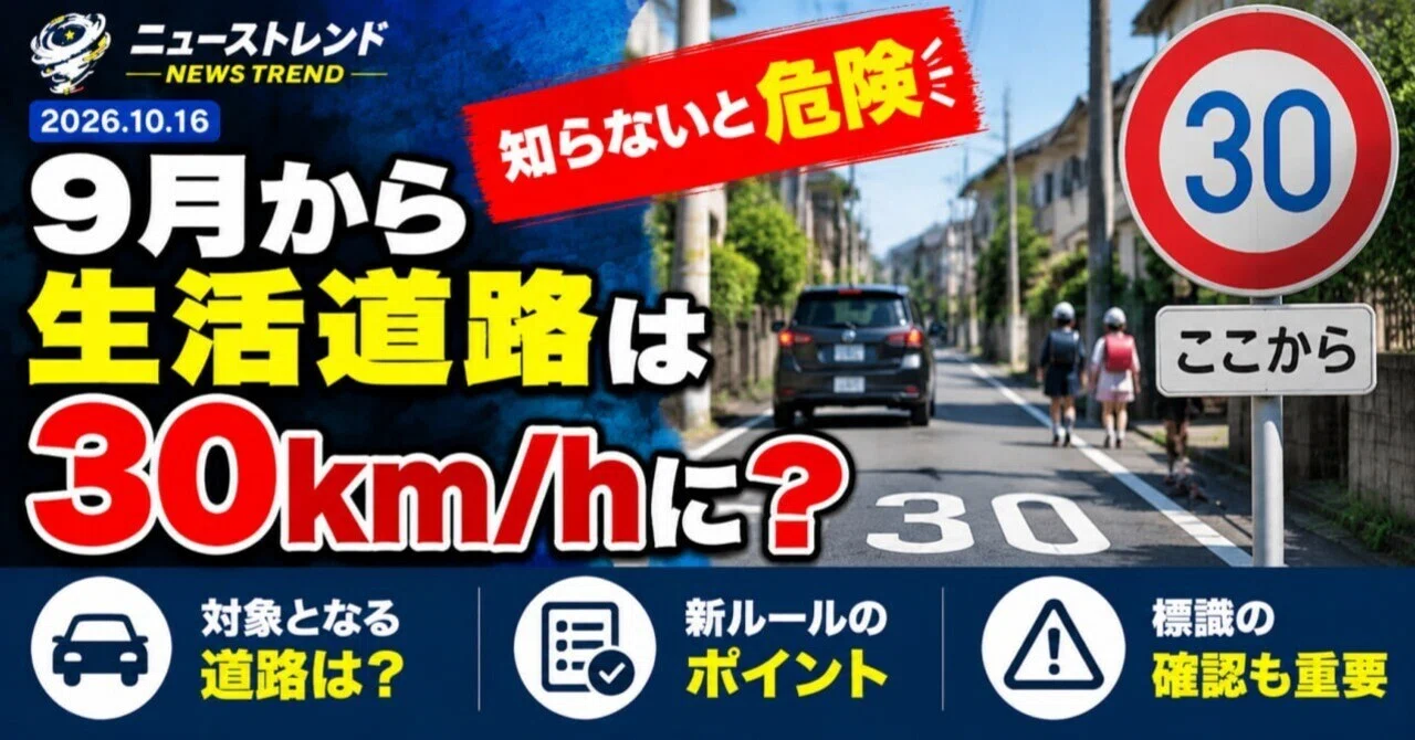 Will residential roads become '30 km/h' starting in September? Check ...