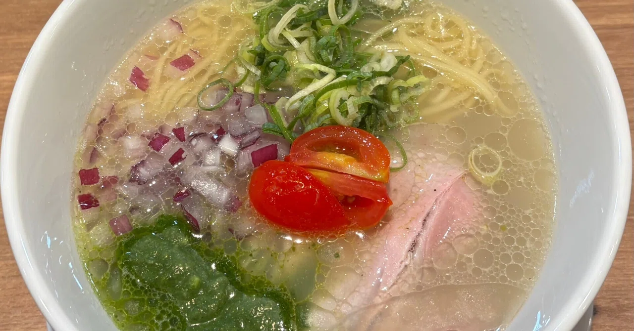 [Yotsuya-sanchome Ramen] A fusion of Italian techniques and Japanese ...