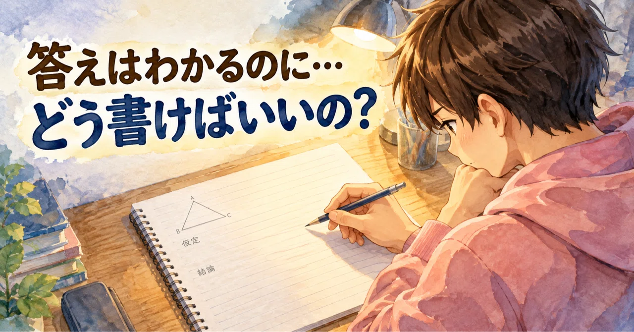 [3rd Year Junior High Math] For Students Who Struggle with Proofs ...