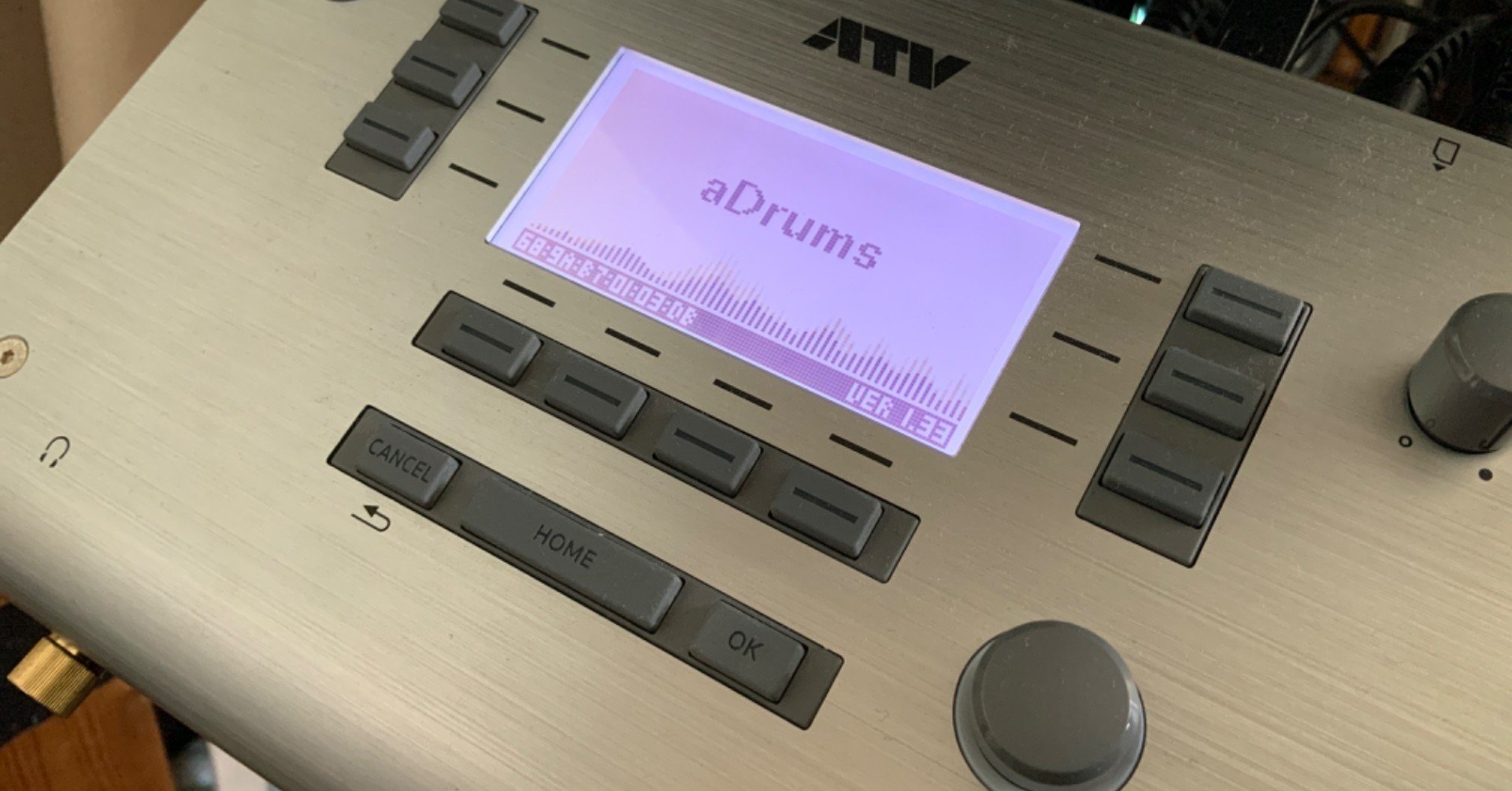 ATV aD5 ハードウェア音源 ATVのaDrums、aD5｜nabezo
