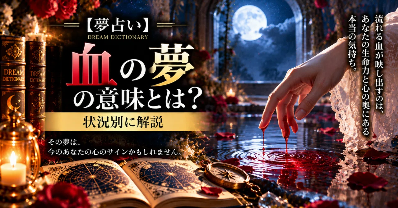 [Dream Interpretation] What is the meaning of dreams about blood ...