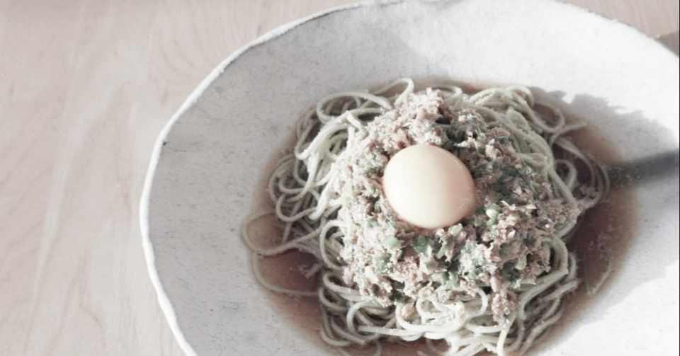 Recipe 私の好きなダイエット飯 胡麻サバ坦々蕎麦 元 料理長のレシピ帳 孝地 Note