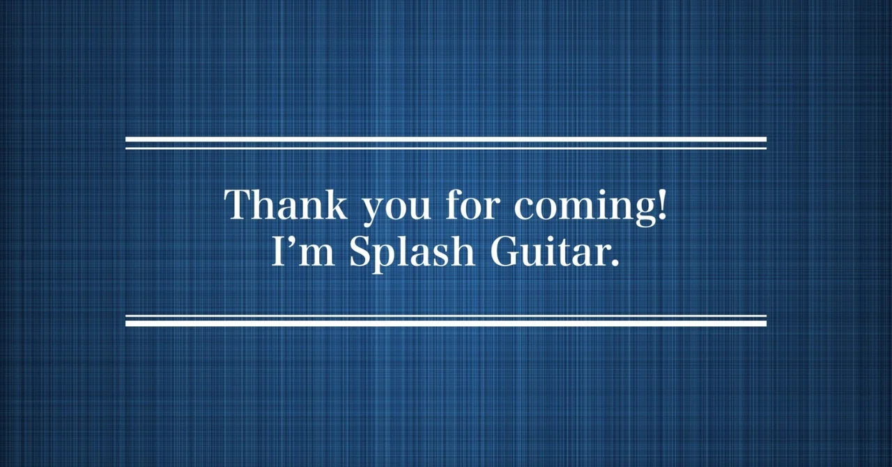 Morning Cafe｜Splash Guitar