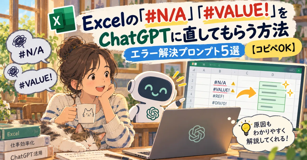 How to Have ChatGPT Fix Excel's 