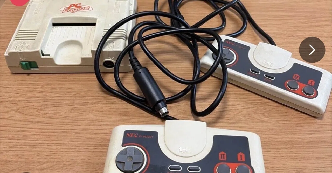 未完成の副業のススメ『ジャンク品のレトロゲームハード機〜PCエンジン