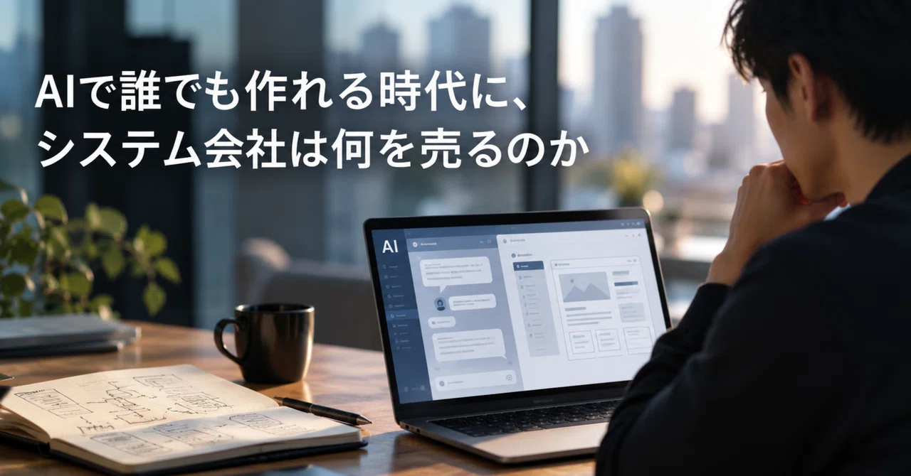 What do system companies sell in an era where anyone can build with AI ...