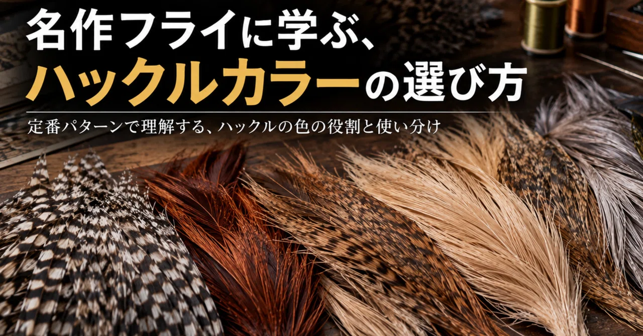 Learning How to Choose Hackle Colors from Masterpiece Flies｜🐟️フライフィッシング ...