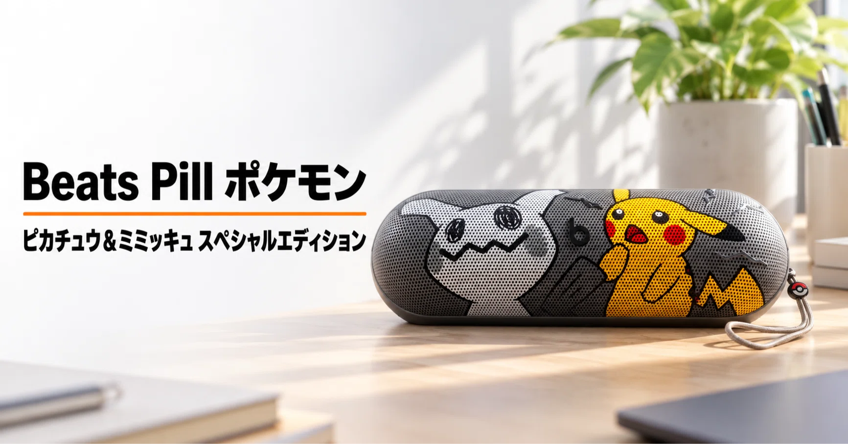 Beats Pill ポケモン ピカチュウ＆ミミッキュ スペシャルエディション