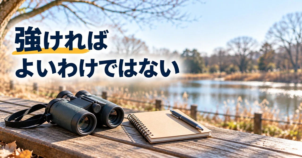 I started birdwatching in the park. It seems 8x magnification is the ...