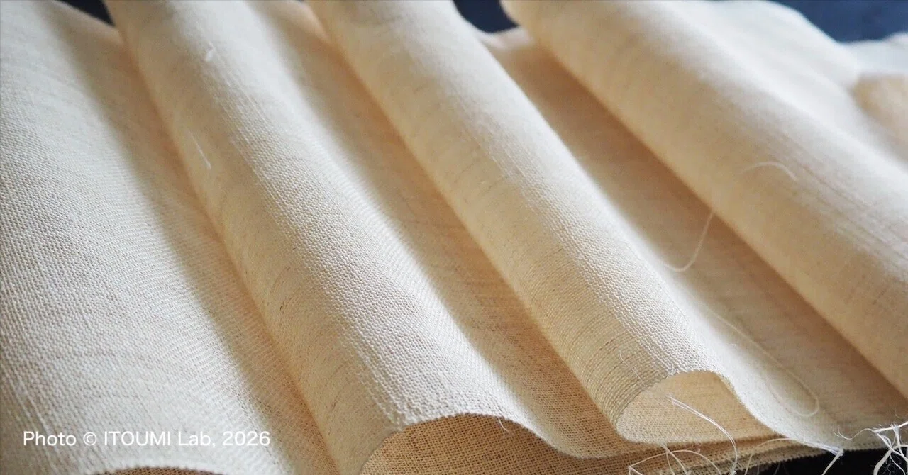 #16 Woven｜Hemp Fabric Production｜ITOUMI Lab
