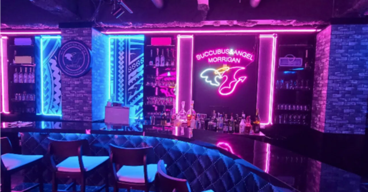 Osaka Namba Concept Cafe | Visiting Succubus Shisha MORRIGAN | What can ...