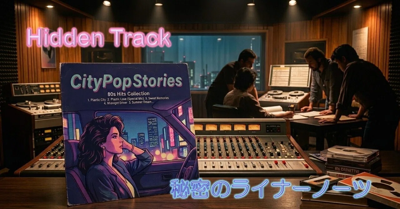 CityPop Stories [Spoiler Alert] Hidden Track - Secret Liner Notes｜ヒロ ...