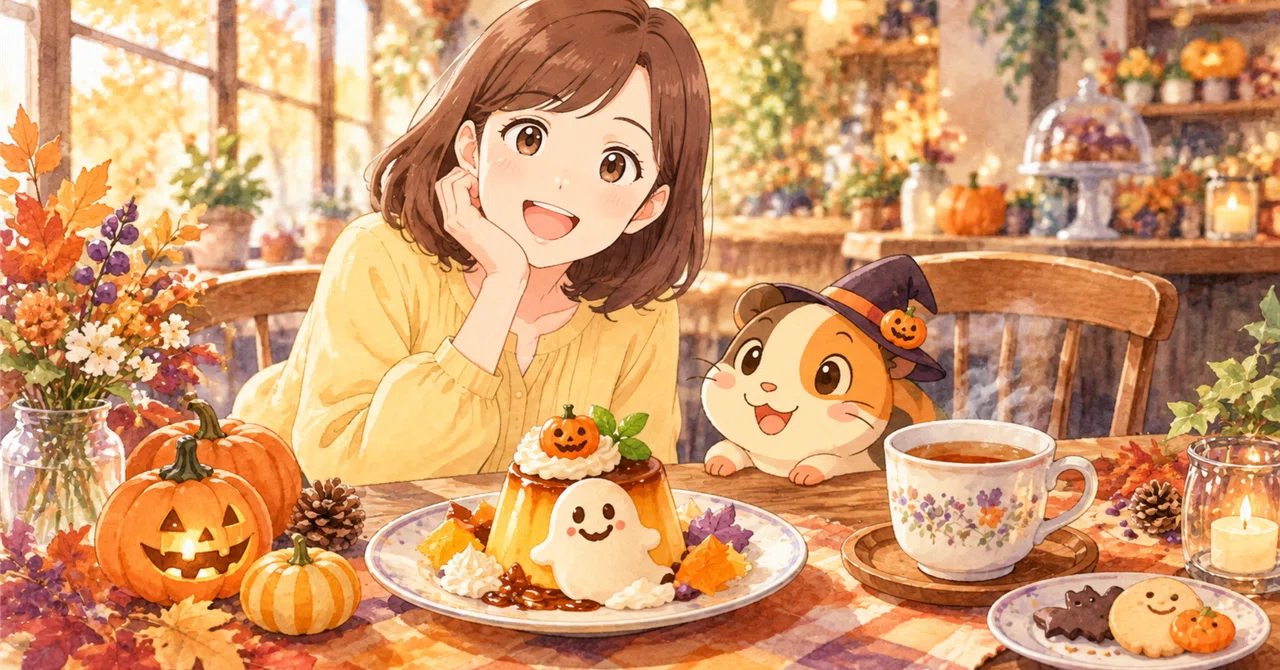 Yuka-mama and Pino-chan's Dream Halloween Cafe｜ゆかまま