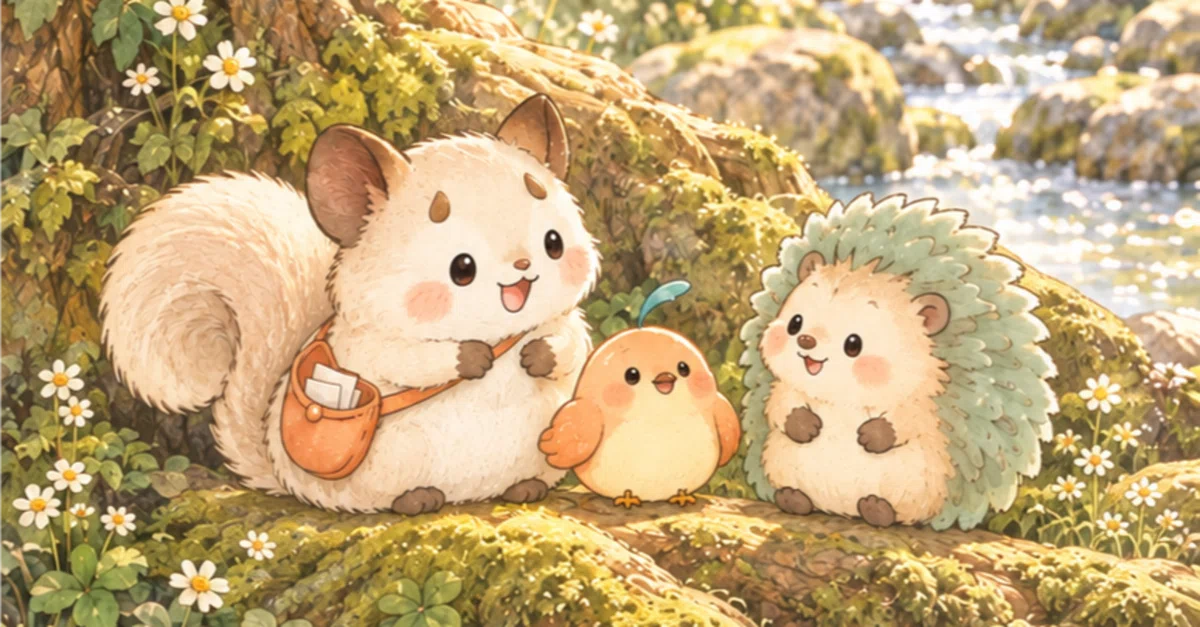 [Free Distribution] Chamemori Smartphone Wallpapers | 3 Friends in ...