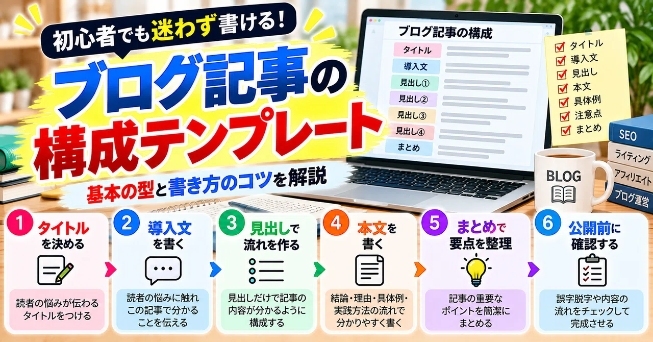 Blog Post Structure Template! Explaining the Basic Format That Even ...