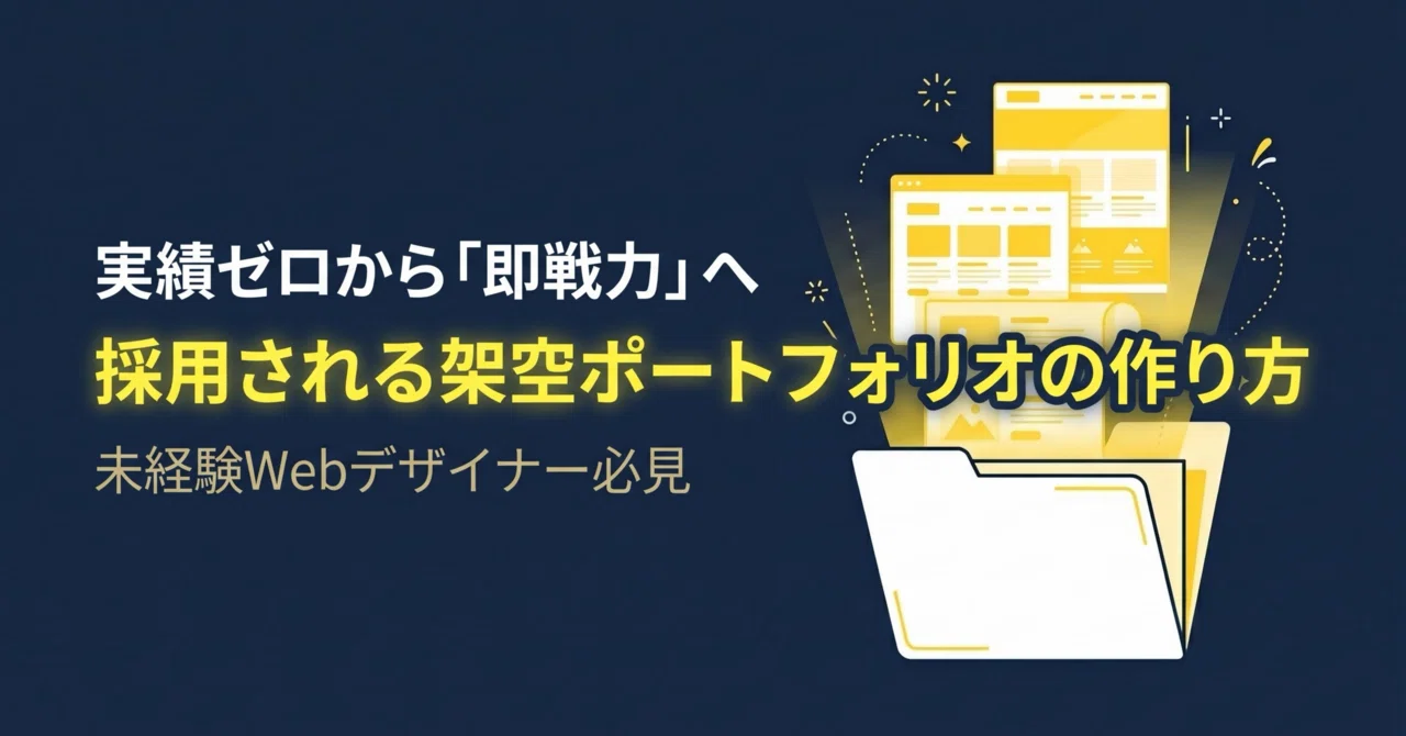 [The Zero-Experience Barrier] How to Create a Fictional Portfolio That ...