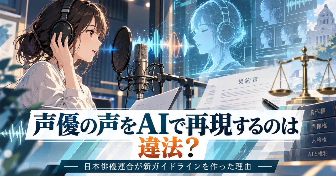 Is it illegal to recreate voice actors' voices with AI? Why the Japan ...
