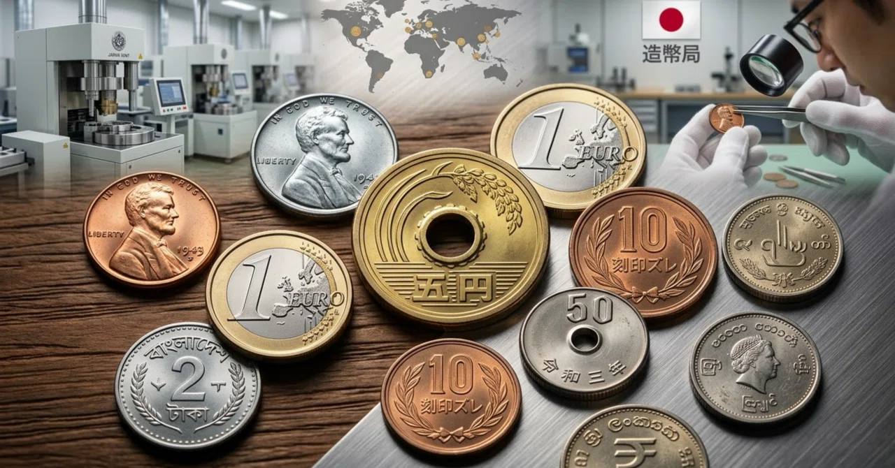 知られざる貨幣の裏側】日本と世界の「エラーコイン」と、日本のスゴイ