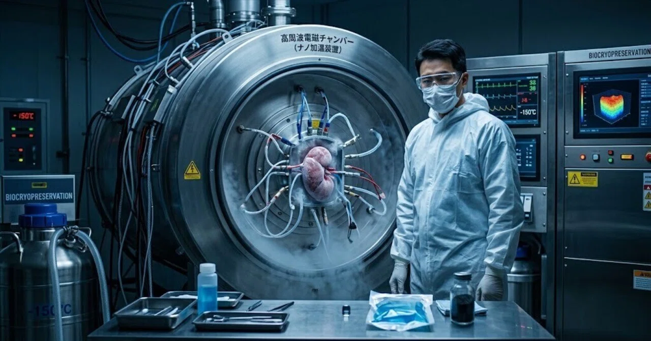 [Cryopreservation] The Day a Pig's Kidney Produced Urine After One Year ...