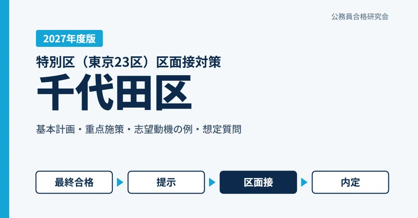 [2027 Edition] Chiyoda Ward Interview Preparation | Basic Concept ...