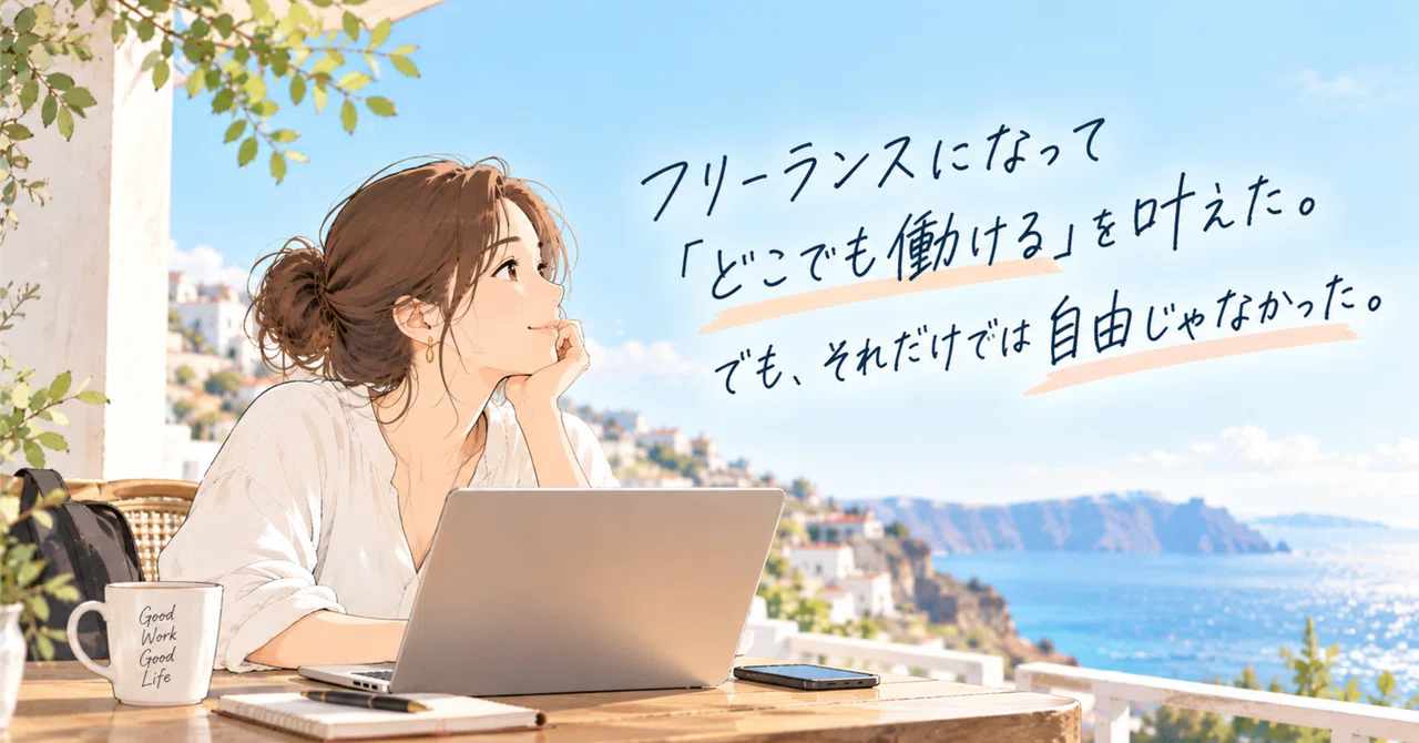I became a freelancer to achieve 'working from anywhere.' But that ...