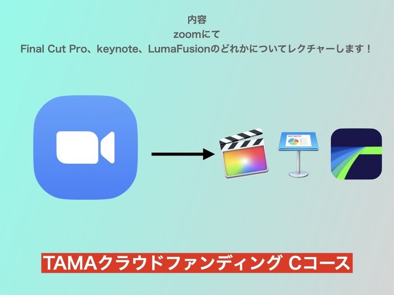 Tamaクラウドファンディング C Zoomレクチャーリターン Tamakeriman Note