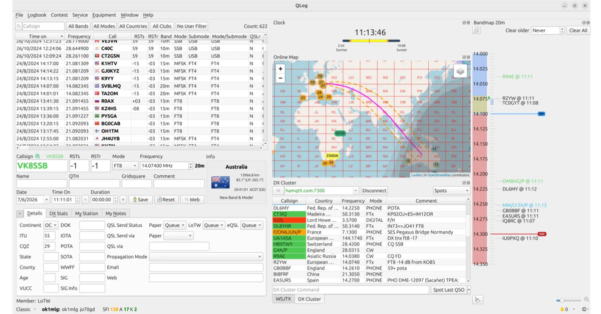 Migration Computer Amateur Radio Log App QLog (7) | Migration to Radio PC|meyon230 | meyon ...