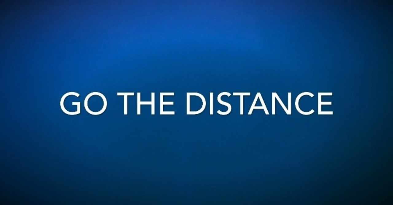 今だからこそ Go The Distance ディズニー映画 ヘラクレス より 西本真子 Note