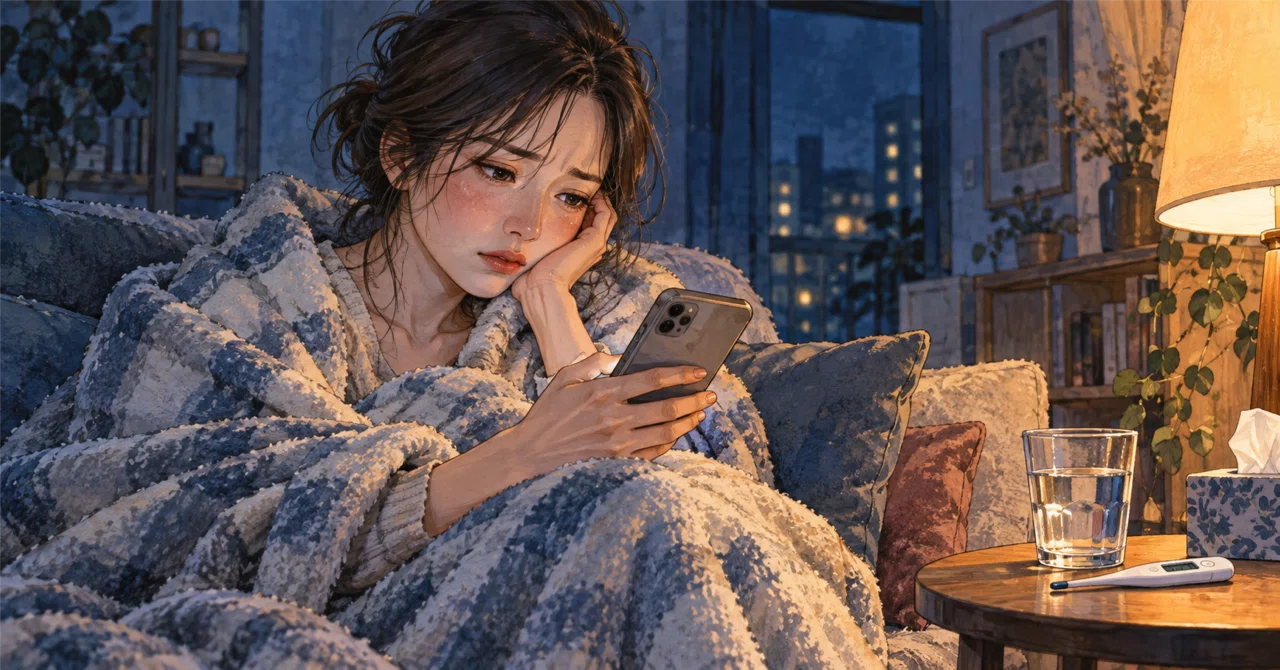 My boyfriend doesn't worry when I'm sick. How to express what you ...