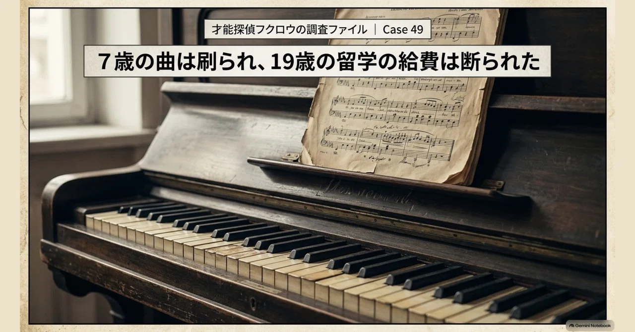 [Niche Picking #049] Frédéric Chopin—When he was 6 and drawn to the ...