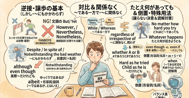 [English Tips 6] Master Concessive Expressions to Smartly Navigate ...