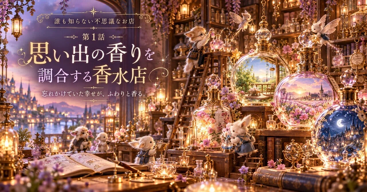 [Episode 1] The Perfume Shop That Blends Memories of the Past | A ...