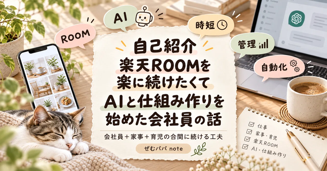 [Self-Introduction] The story of an office worker who started using AI ...