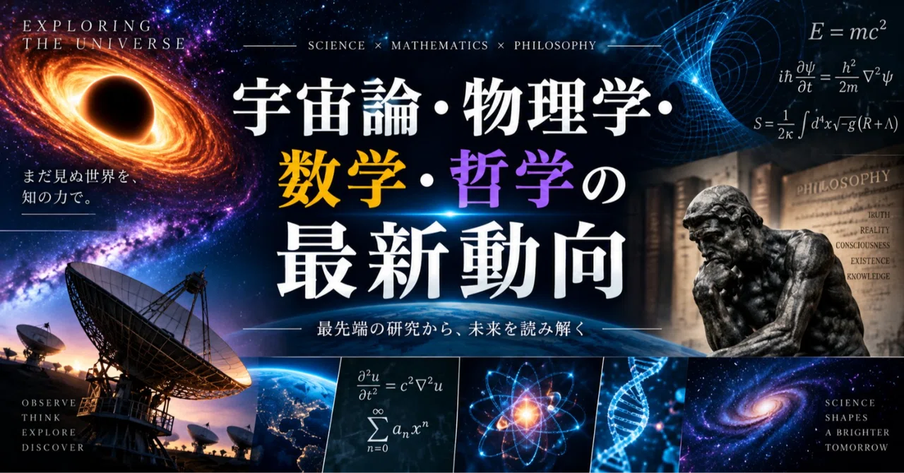 Latest Trends in Cosmology, Physics, Mathematics, and Philosophy ...
